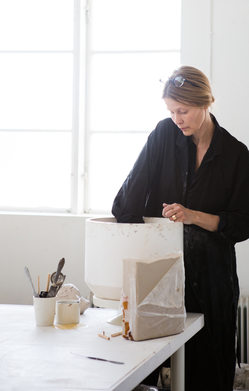 Carina Seth Andersson in her studio.